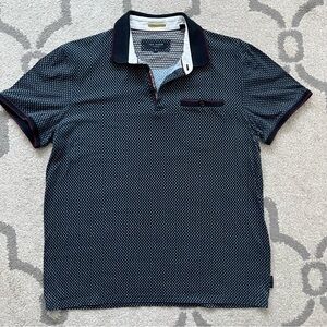 Ted Baker Polo Gold Shirt Luxury Designer